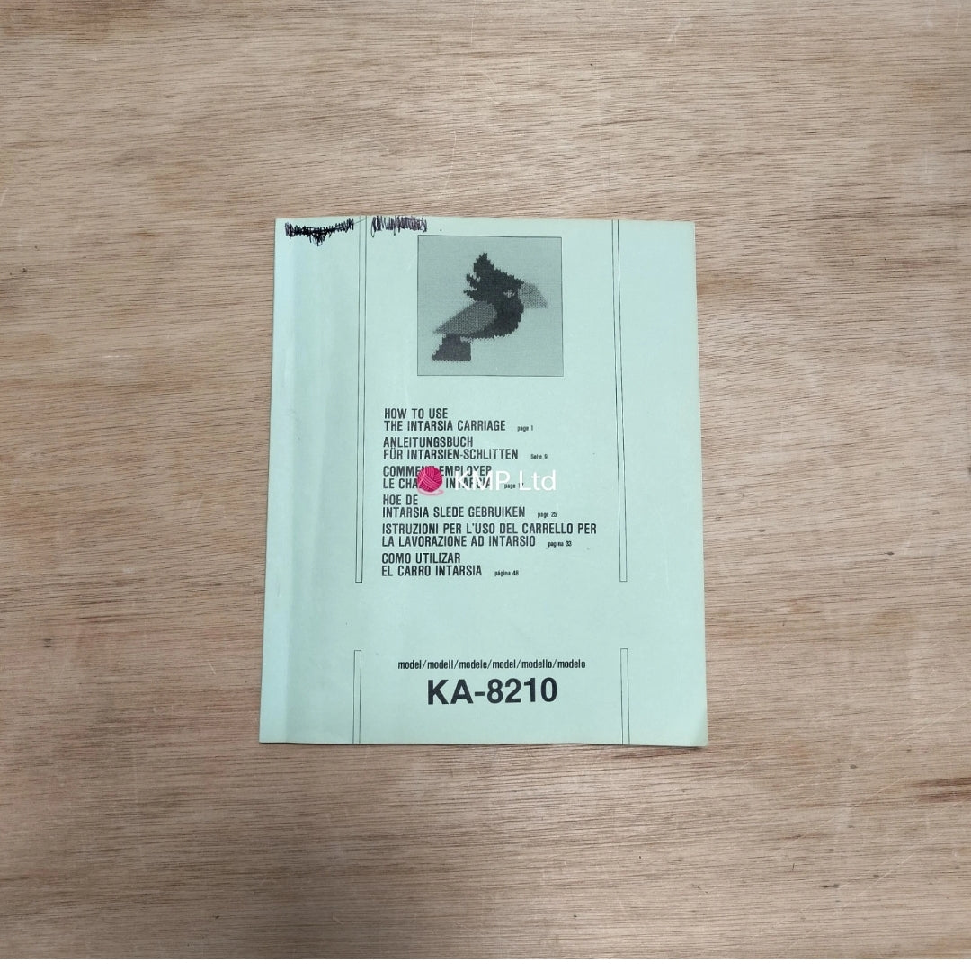 Brother KA 8210 Instruction Book