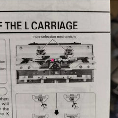Brother KA9000 Lace Carriage INSTRUCTIONS MANUAL