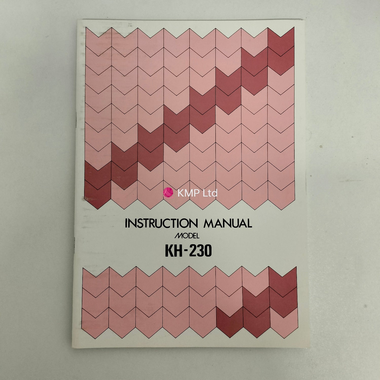 Brother KH 230 Chunky INSTRUCTION MANUAL