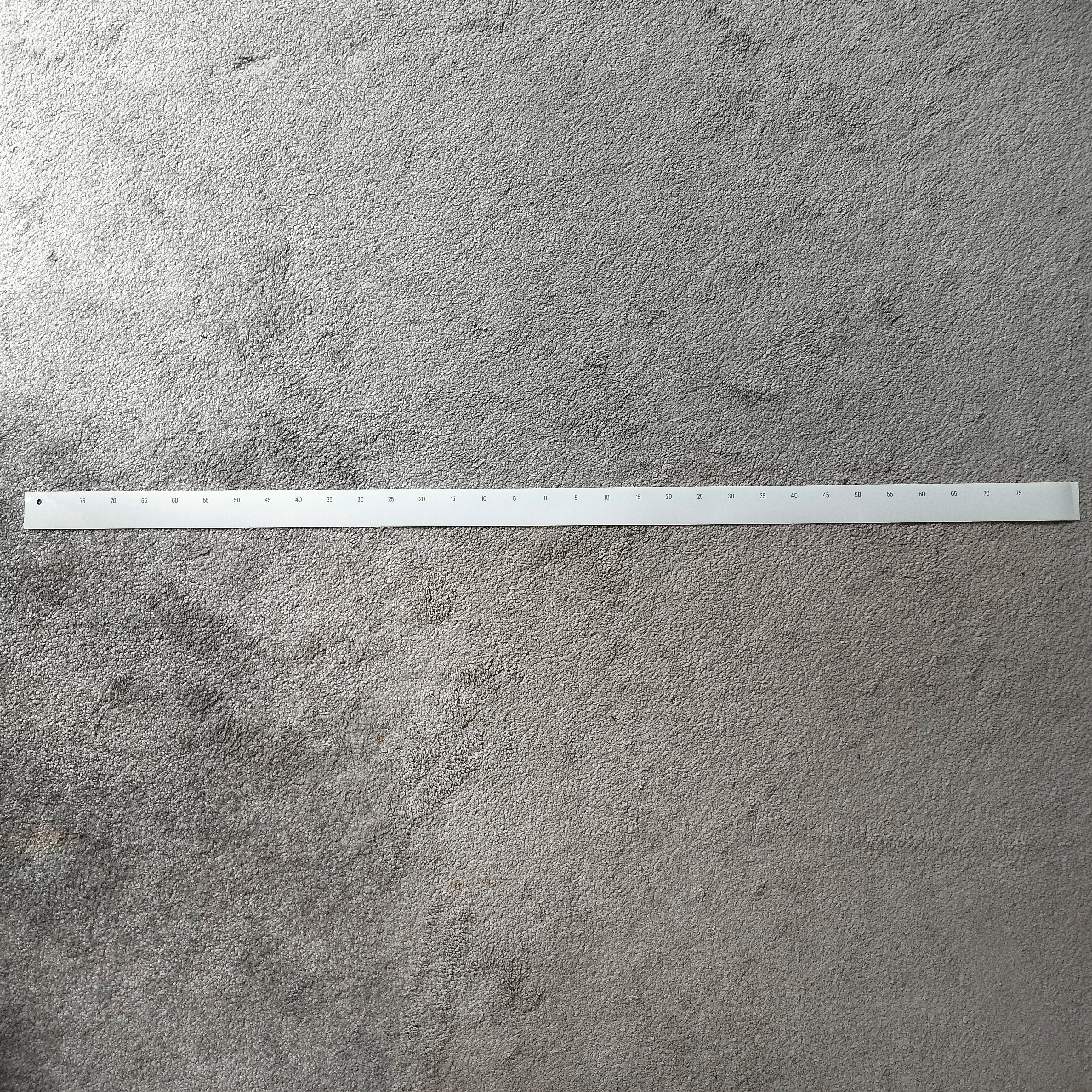 Brother KH-260/ 270 NEEDLE BED NUMBER STRIP