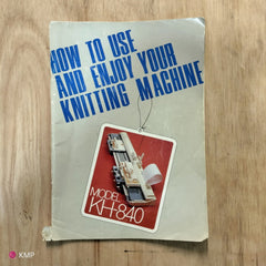 Brother KH-840 INSTRUCTION MANUAL