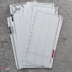 Brother KH-860 Knitting Machine SET OF ORIGINAL PUNCHCARDS