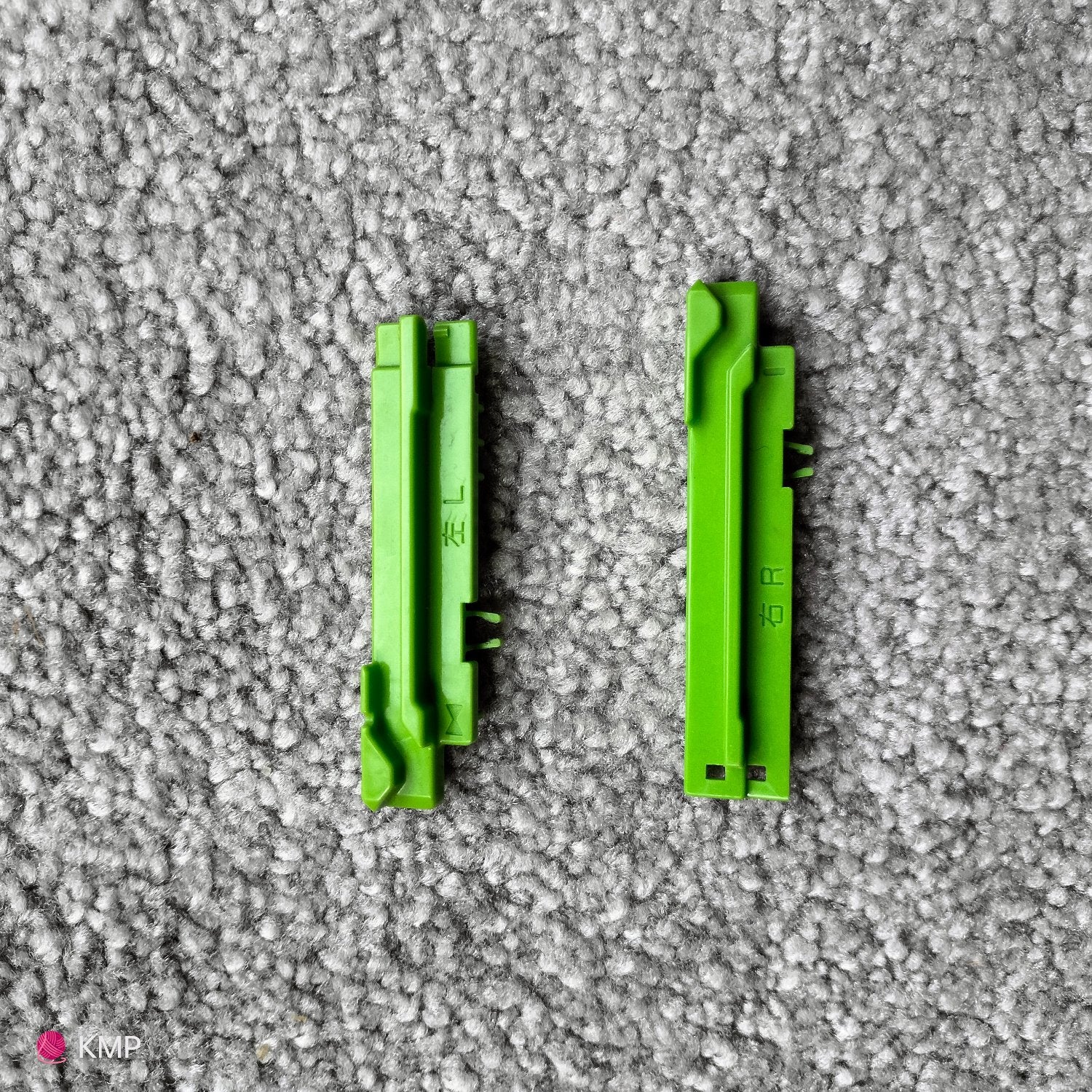 Brother KH 891 Knitting Machine Set Of GREEN MOTIF CAMS x5