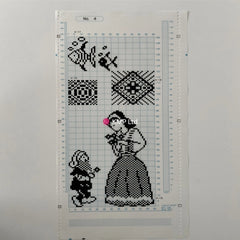 Brother KH 910 Electroknit Original 10 MYLAR SHEETS