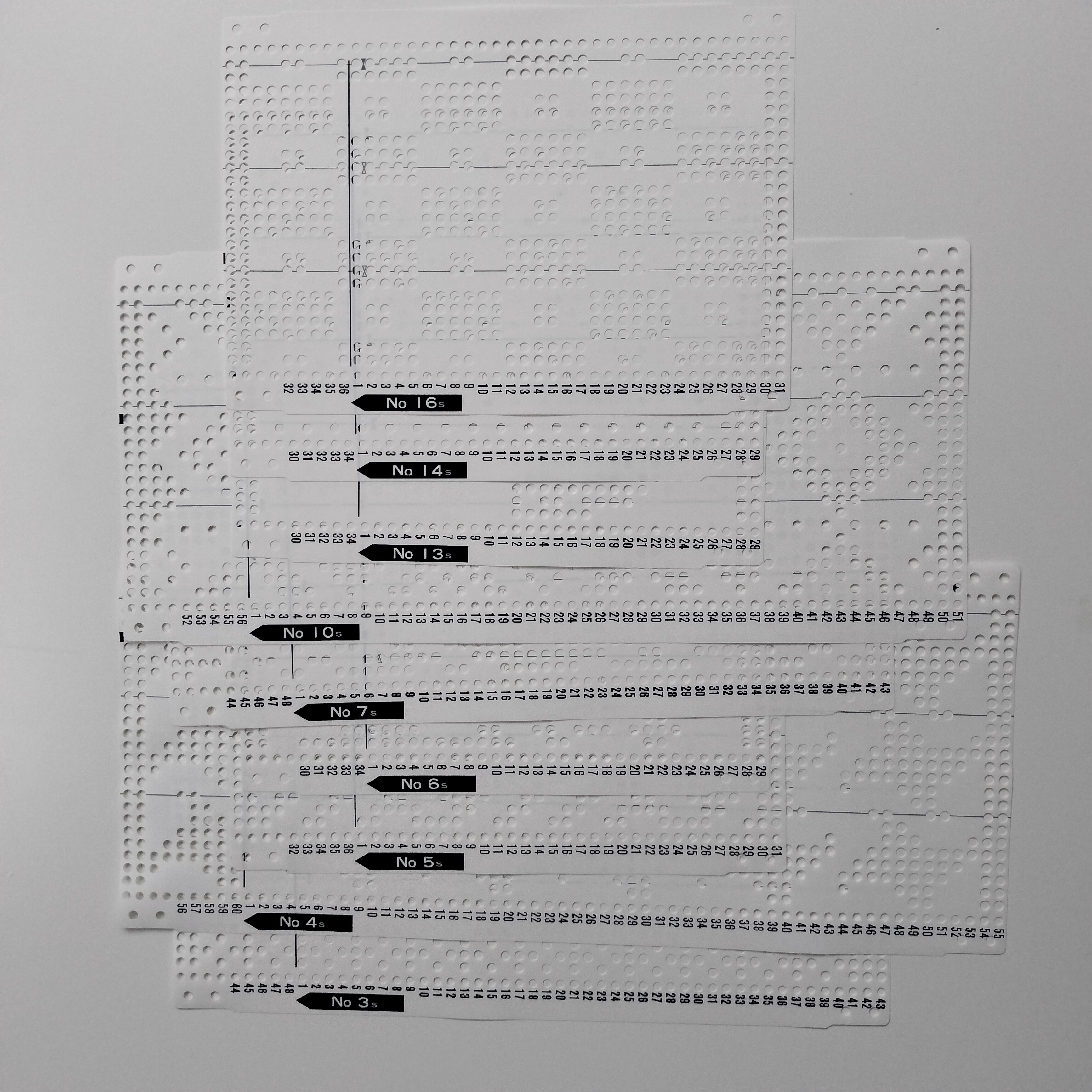 Brother KH 864/868 Punchcards
