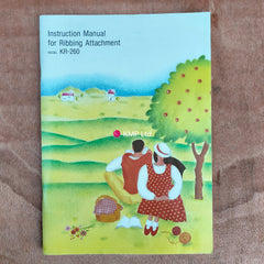 Brother KR-260 Chunky Ribber MANUAL