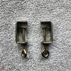 Brother KH-891 Knitting Machine TABLE CLAMPS ×2