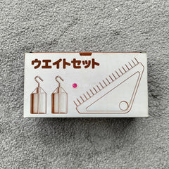 Silver Reed Set 3 TRIANGLE COMBS and 3 SMALL WEIGHTS.