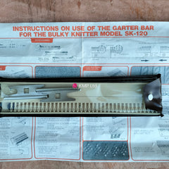 Silver Reed SK-120 Bulky (8mm) GARTER BAR