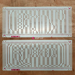 Knitmaster YC-2 Colour Changer Original 10 PUNCHCARDS R11-R20