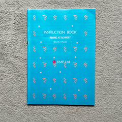 Silver Reed SRJ 70 Jacquard Ribbing Attachment INSTRUCTION BOOK.