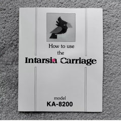 Brother KA-8200 Intarsia Carriage INSTRUCTION MANUAL