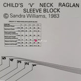 Sandra Williams Paper Pattern LADY'S TROUSERS, CHILD'S ROUND & V NECK Full Scale
