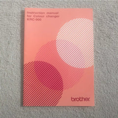 Brother KRC-900 Colour Changer INSTRUCTION MANUAL