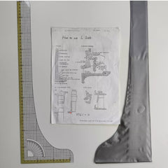 L-SCALE RULER For Drafting Knitting Patterns