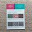 Silver Reed EC-1 PATTERN COLLECTION LEAFLET