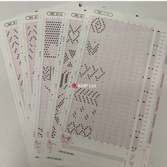 Silver Reed LC 560 Lace Carriage MYLAR SHEET