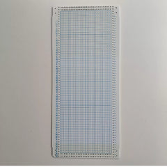 Knitmaster Fine-Gauge 3.6mm 30 Stitch Knitting Machine BLANK PUNCHCARDS x10