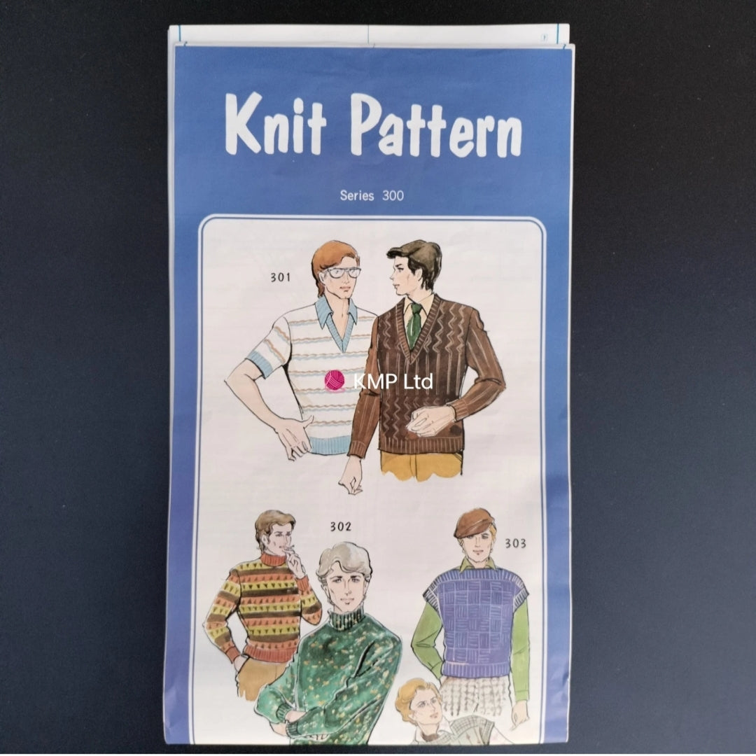 Knitmaster Knit Pattern Series 300
