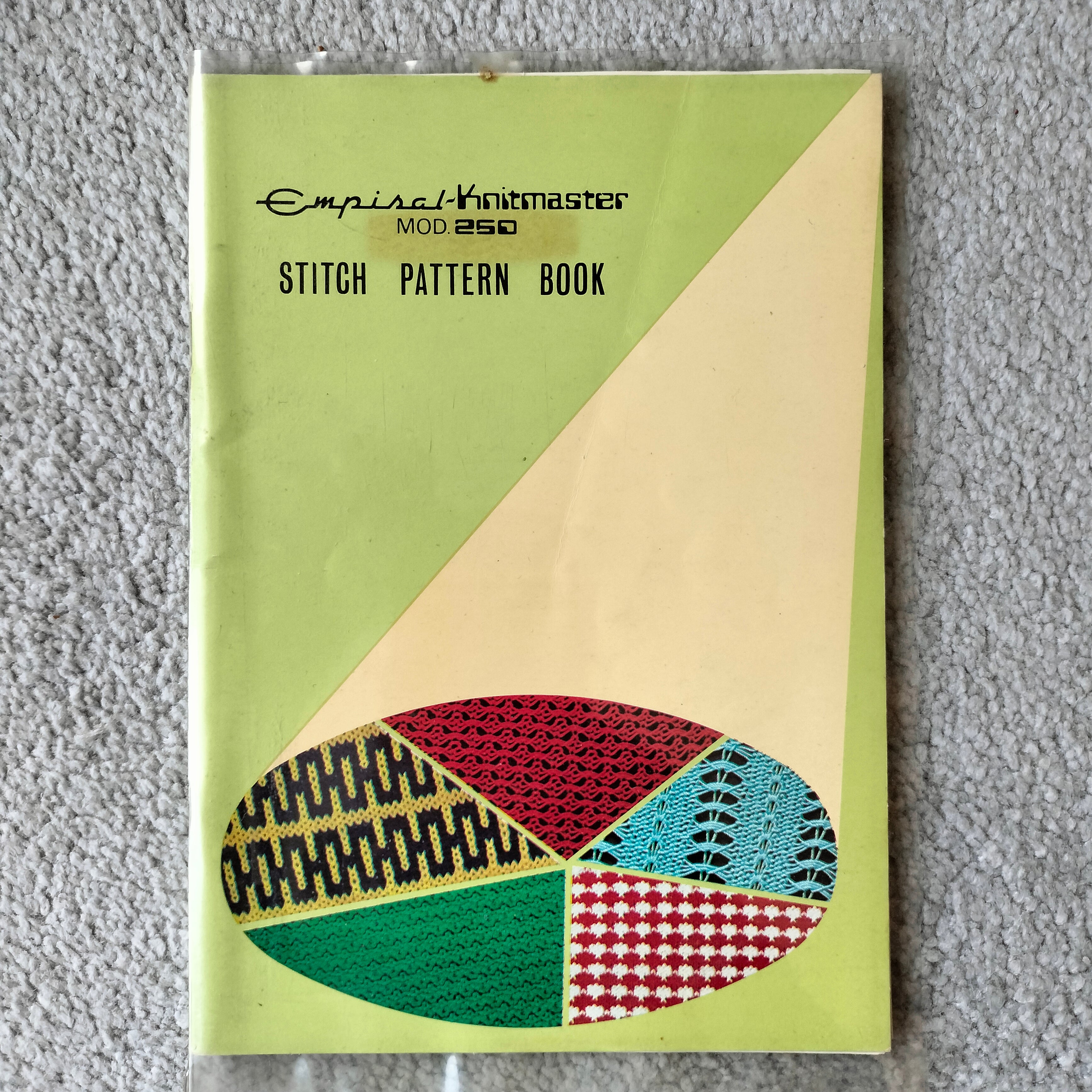Knitmaster Mod 250 PATTERN BOOK