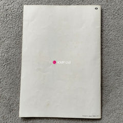 Knitmaster Mod. 150 Chunky Instructions Book