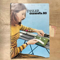 Passap Duomatic 8o Instruction Manual
