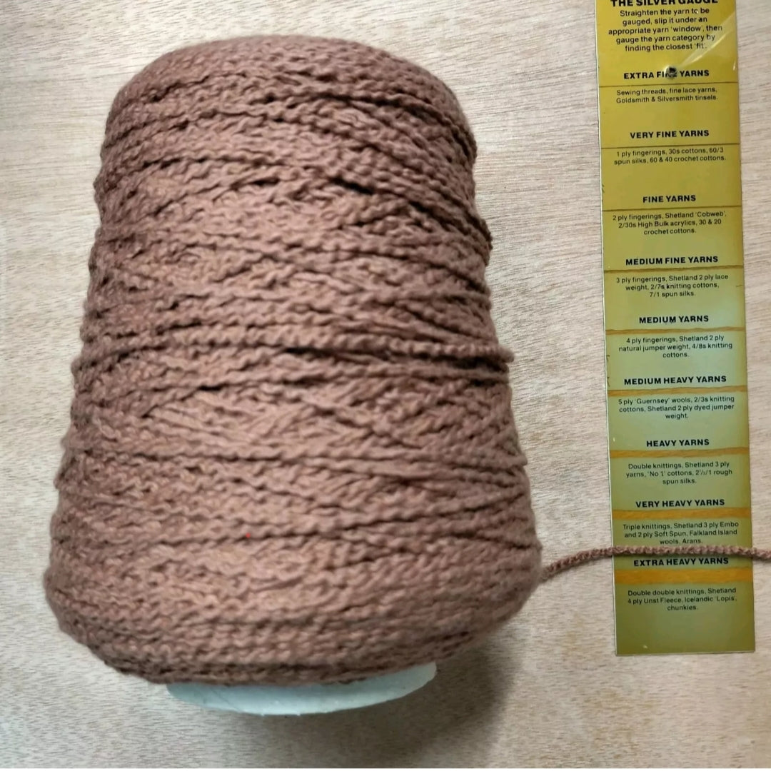 Silk City Fibres CHUNKY CREPE YARN 1.5 NM /430g