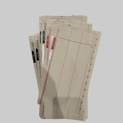 Brother KH-860 SET OF ORIGINAL PUNCHCARDS