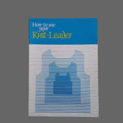 Brother KH-881 KNIT LEADER INSTRUCTIONS MANUAL