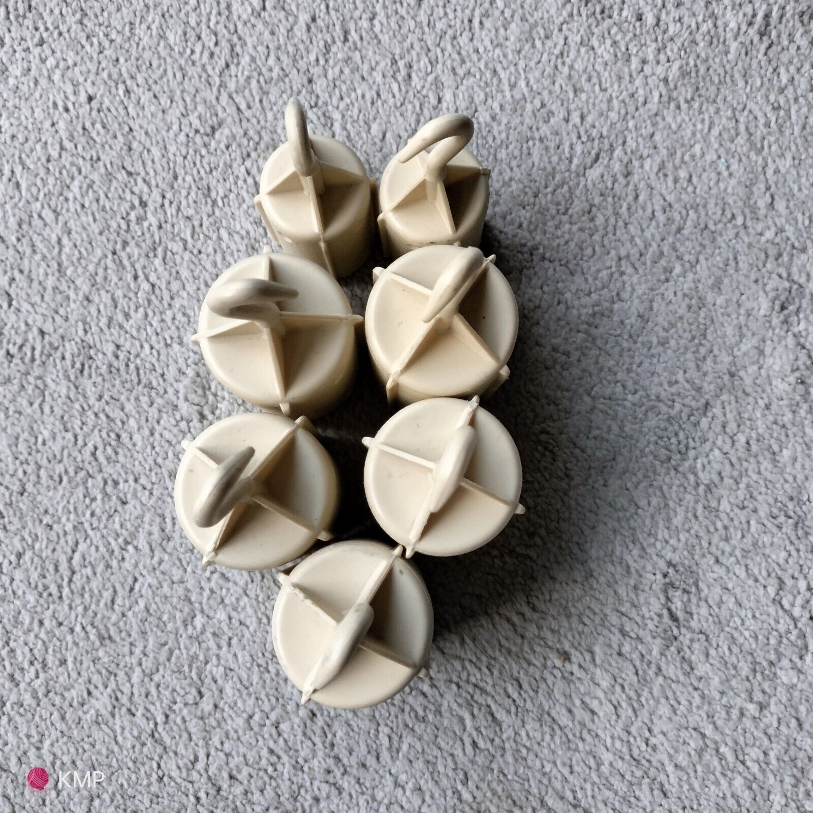 Brother KR-260 Chunky Ribber Original SET OF WEIGHTS (5 BIG + 2 SMALL)