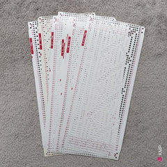 Knitmaster Mod 326 knitting machine Original 20 Punchcards