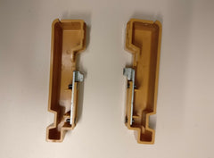 Toyota KR 460 Ribber Needle Bed LEFT AND RIGHT SIDE END EDGE PLASTICS