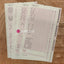 Silver Reed LC 580 Electronic Lace Carriage MYLAR SHEET