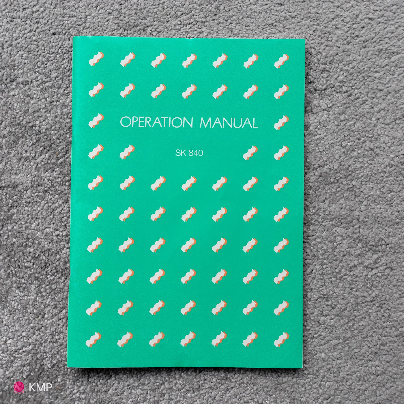 Silver Reed SK 840 Knitting Machine OPERATION MANUAL