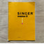 Singer Memo II Knitting Machine INSTRUCTION MANUAL