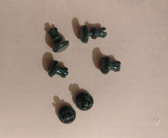 Knitmaster Mod 700 Knitting Machine PUSH RIVETS x6 for Needle Bed.