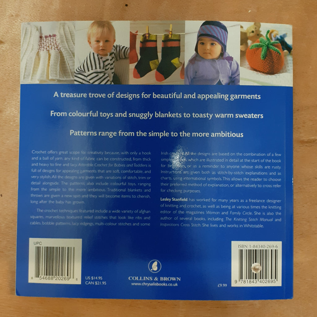 Adorable Crochet For Babies and Toddlers by Lesley Stanfield