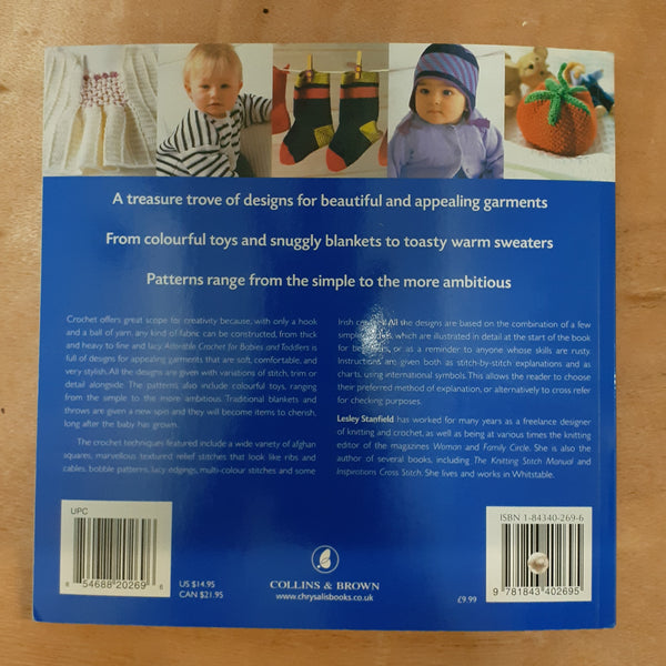 Adorable Crochet For Babies and Toddlers by Lesley Stanfield