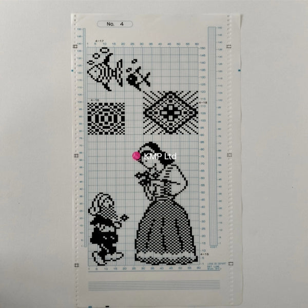 Brother KH 910 Electroknit Original 10 MYLAR SHEETS