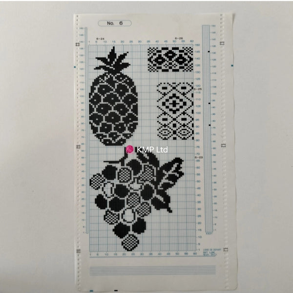 Brother KH 910 Electroknit Original 10 MYLAR SHEETS
