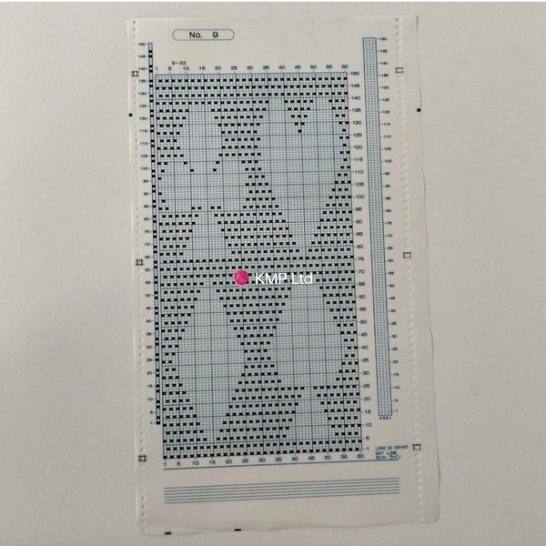 Brother KH 910 Electroknit Original 10 MYLAR SHEETS