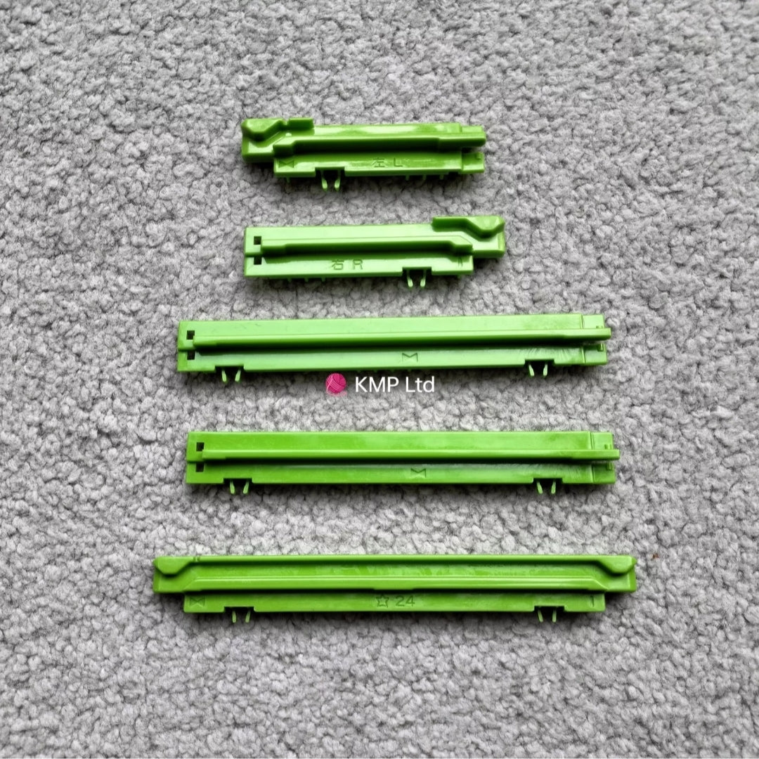 Brother KH 890 Knitting Machine Set OF GREEN MOTIF CAMS Main image