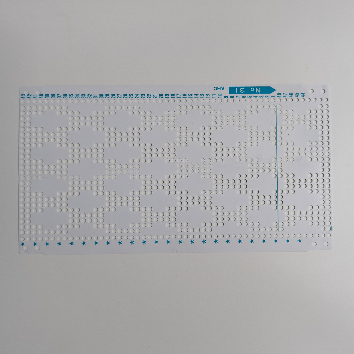 Brother KHC PUNCHCARDS No 31 (card No 31 only)