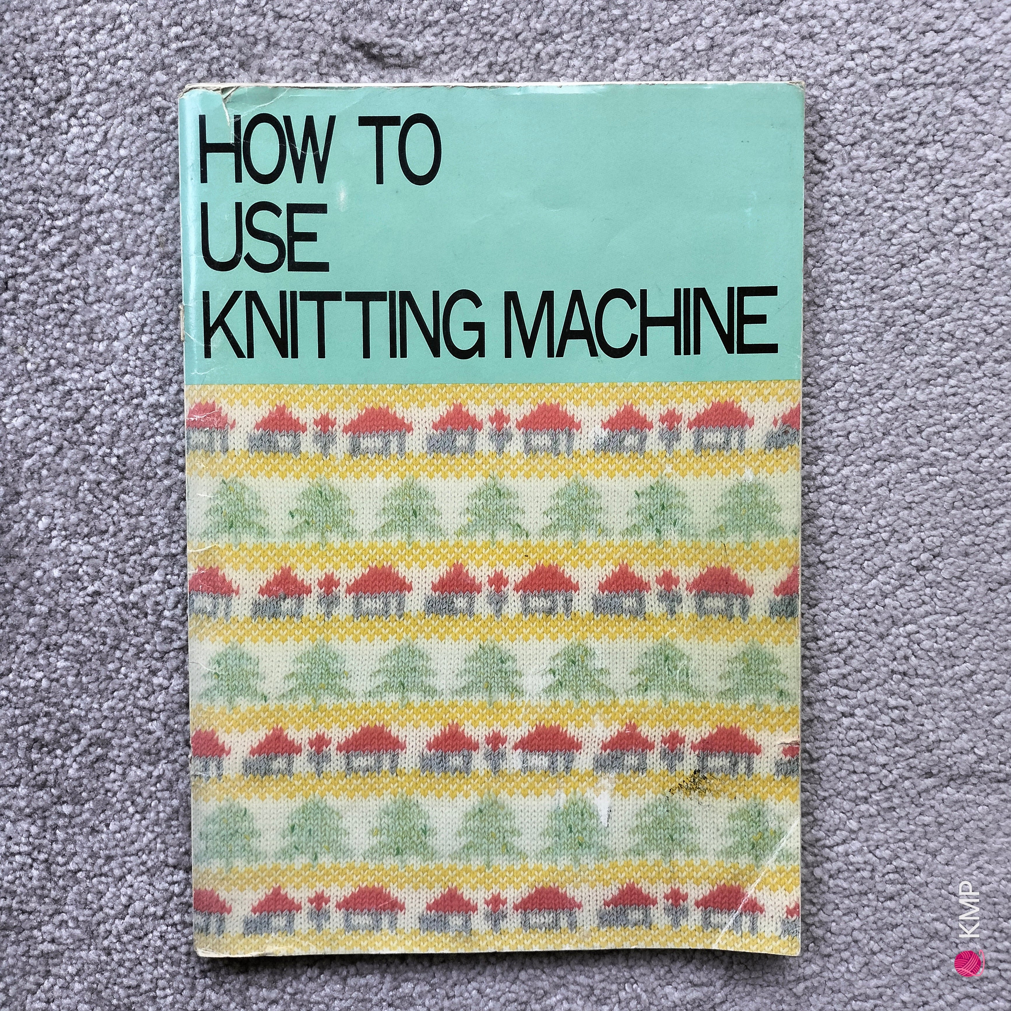 Brother KH-891 Knitting Machine INSTRUCTION MANUAL Main image