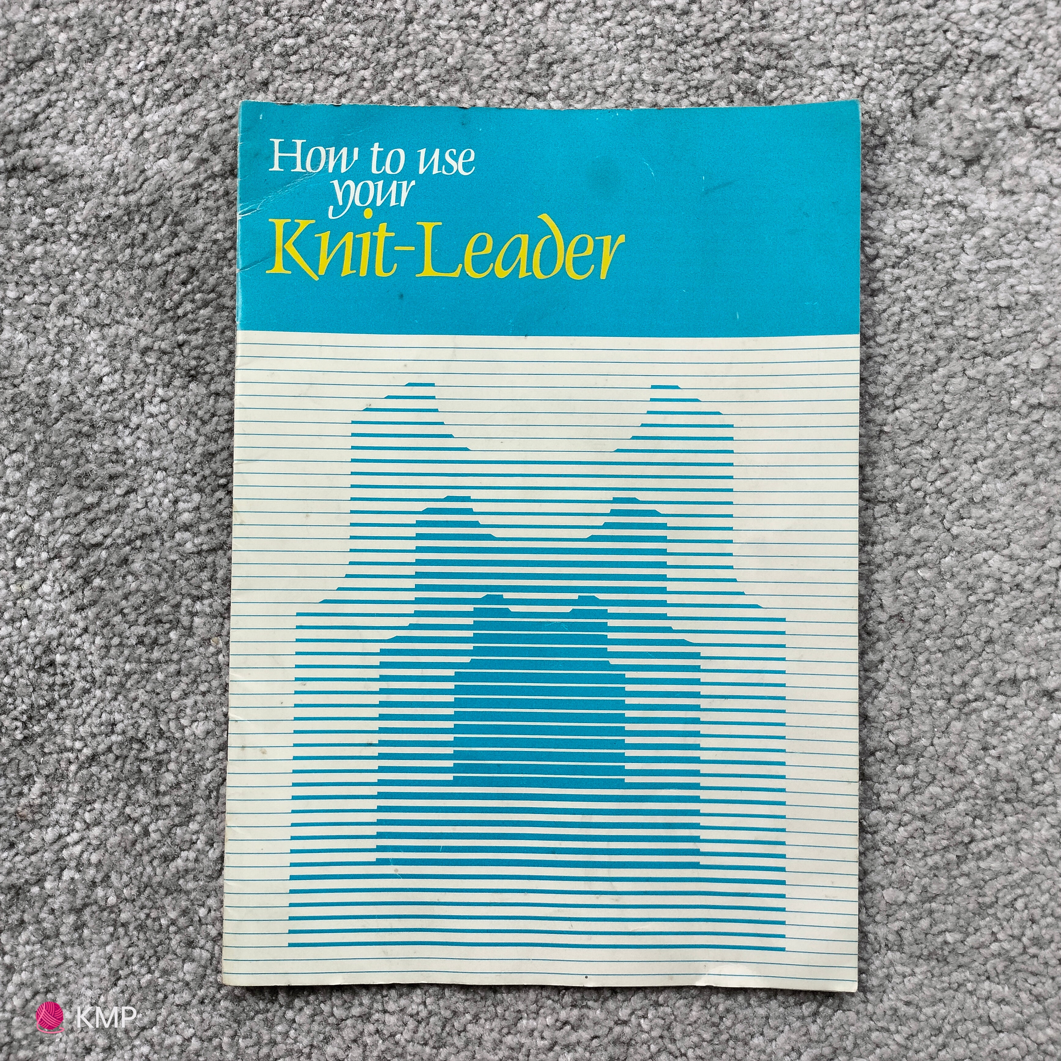 Brother KH-891 Knitting Machine KNIT LEADER INSTRUCTIONS MANUAL Main image