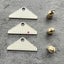 Silver Reed Set 3 TRIANGLE COMBS and 3 SMALL WEIGHTS.