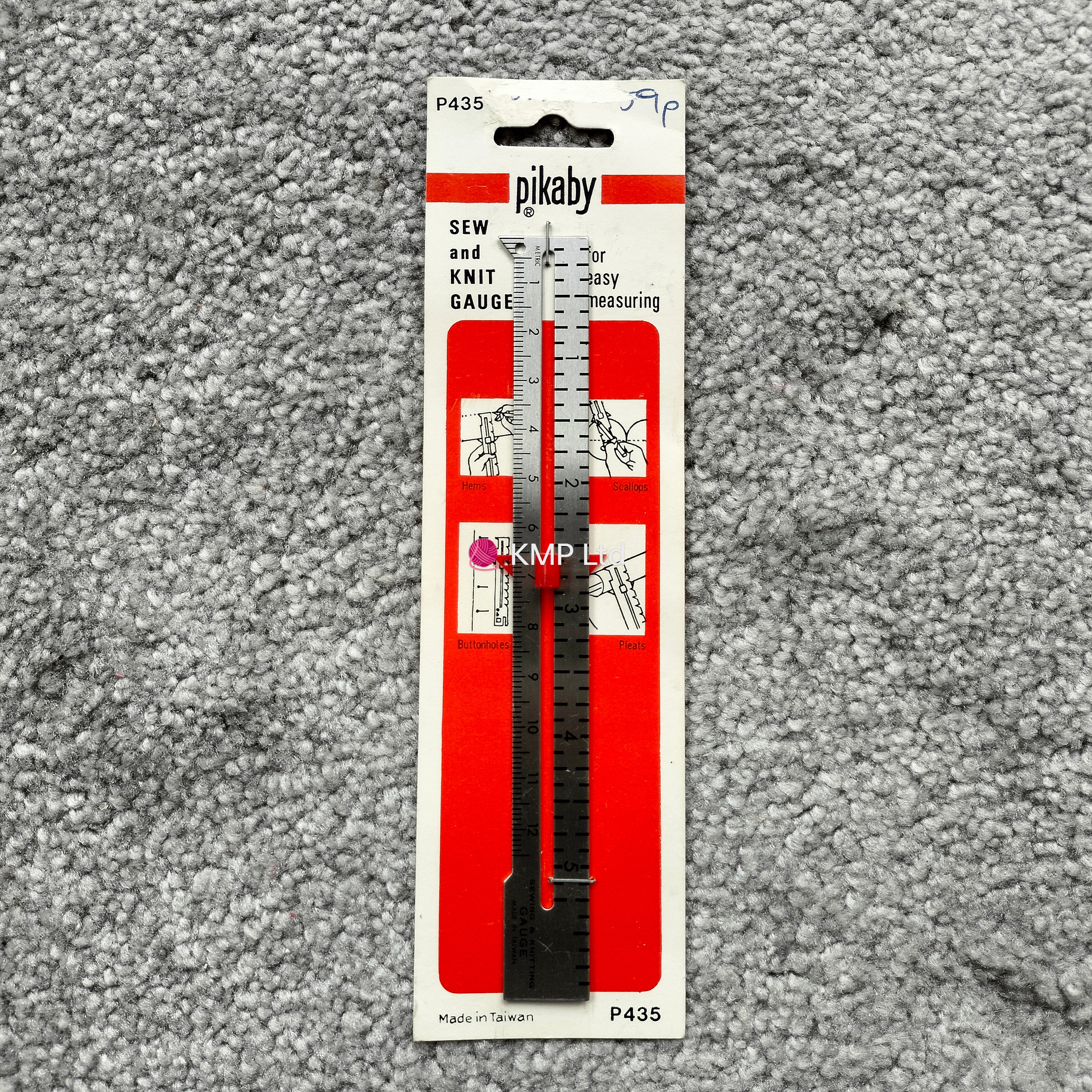 Pikaby SEW AND KNIT GAUGE. Measurements tool Main image