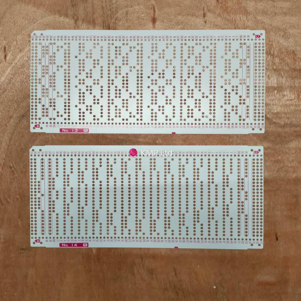 Knitmaster YC-2 Colour Changer Original 10 PUNCHCARDS R11-R20