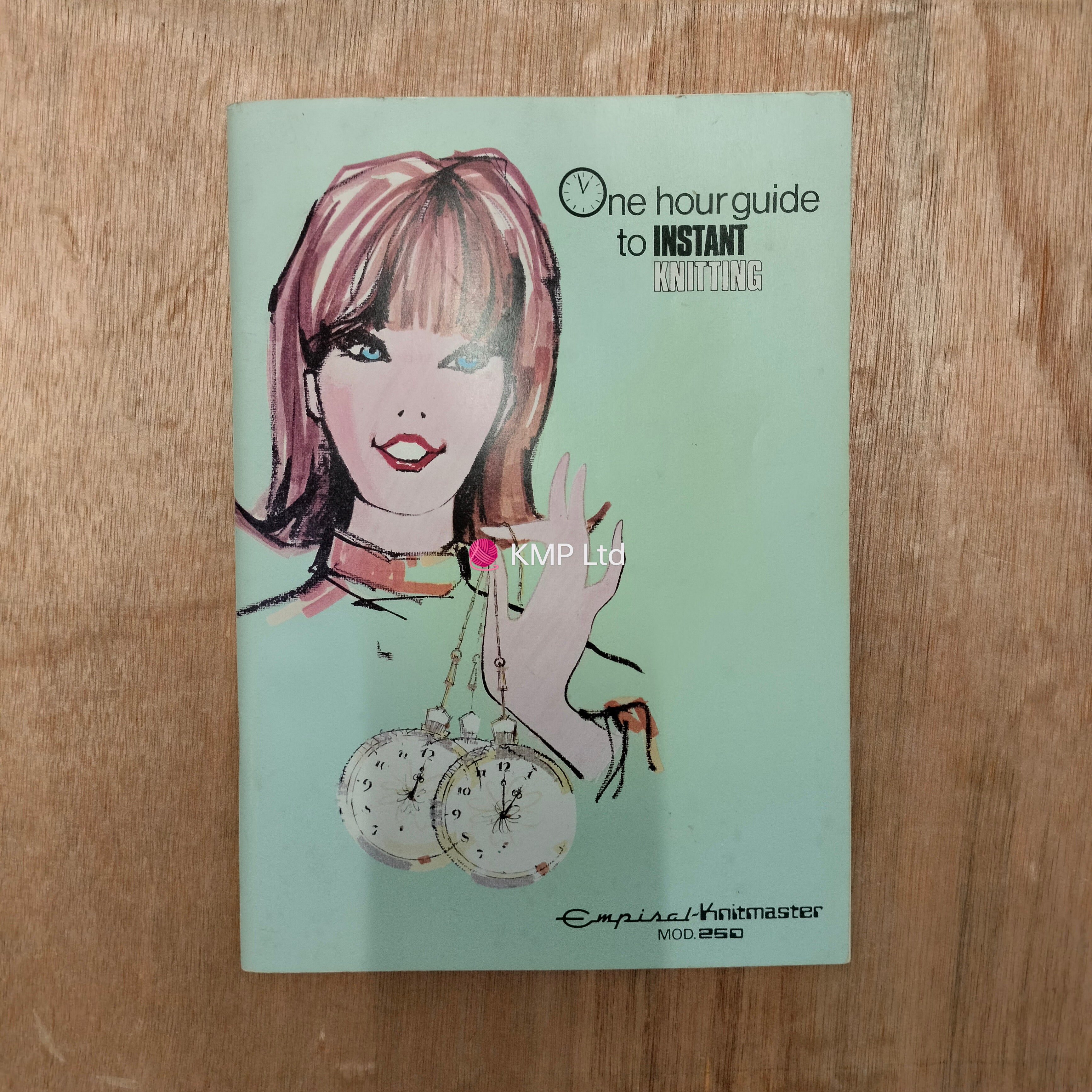 Knitmaster Mod. 250 INSTRUCTION MANUAL (One hour guide to INSTANT KNITTING) Main image