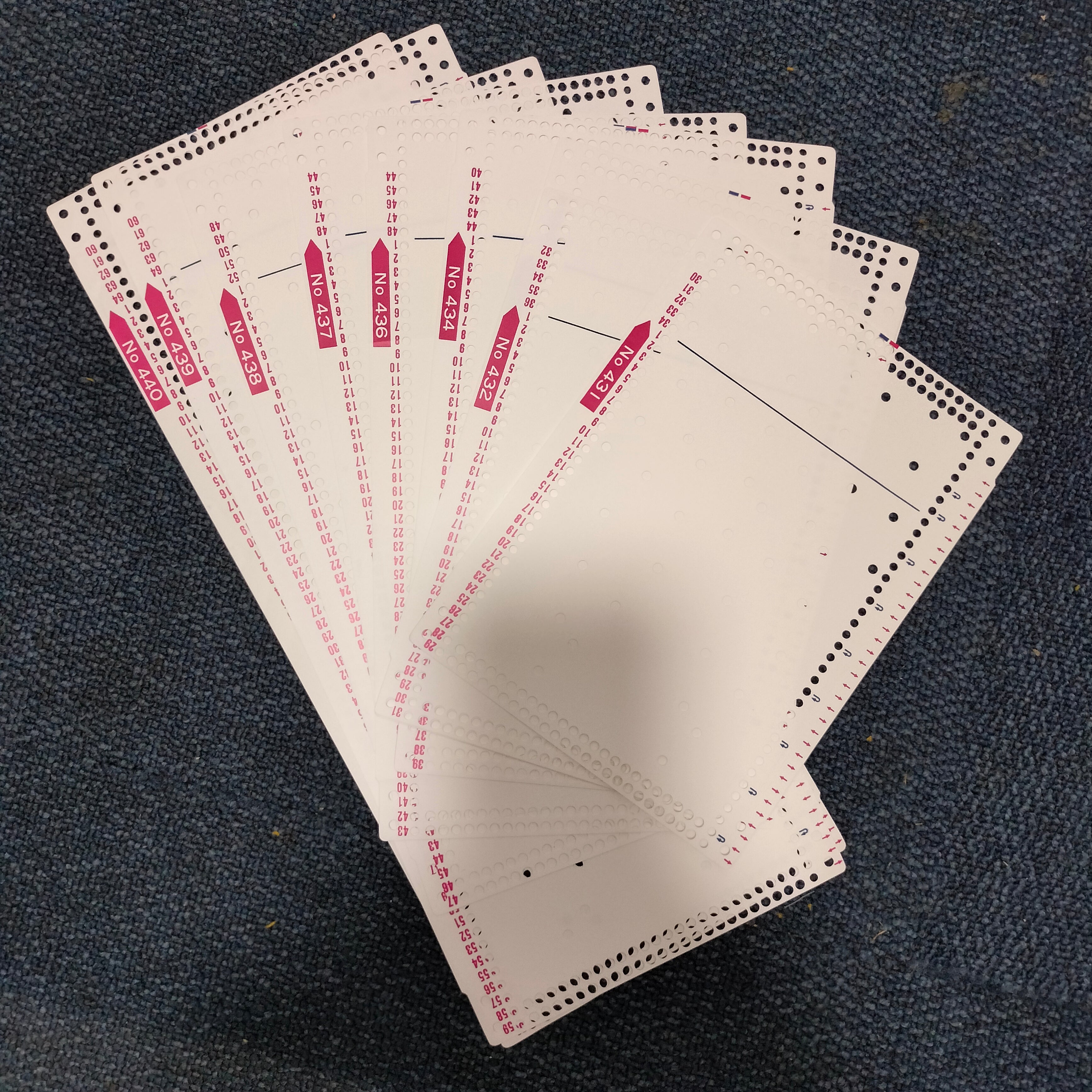 Brother Knitting Machine VOL. 10 LACE PATTERNS